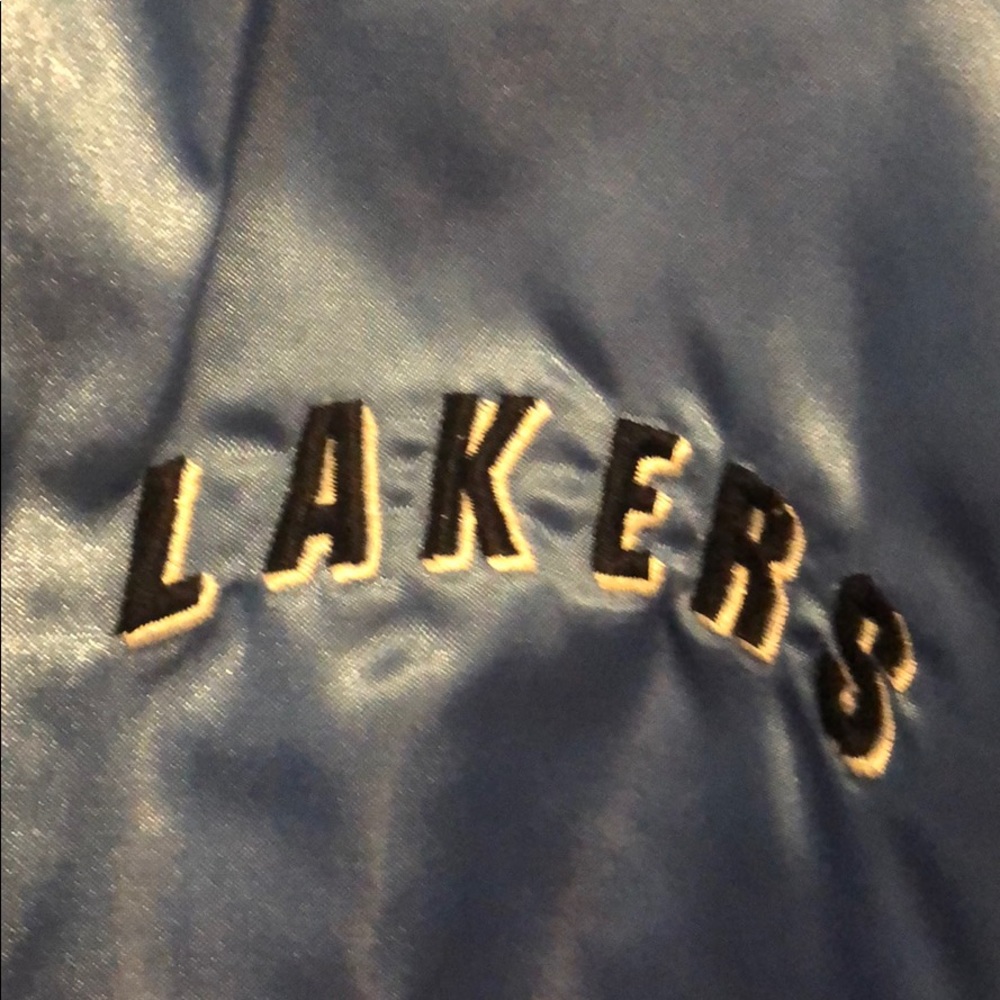 Vintage Carl Banks NBA Los Angeles Lakers Starter Jacket - Picture 15 of 16
